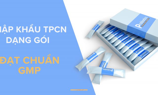 Nhập khẩu thực phẩm chức năng trọn gói dạng nước