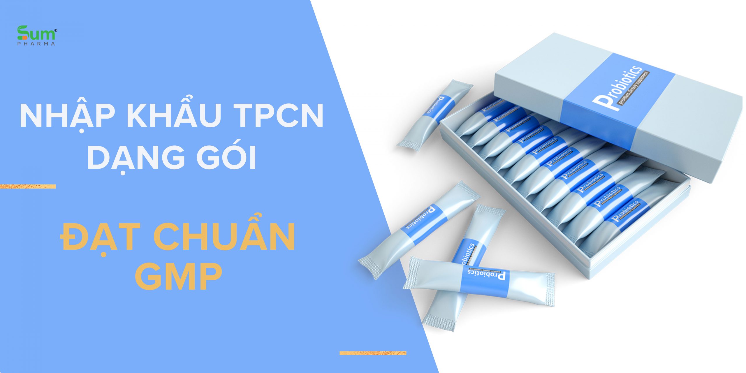 Nhập khẩu thực phẩm chức năng trọn gói dạng nước