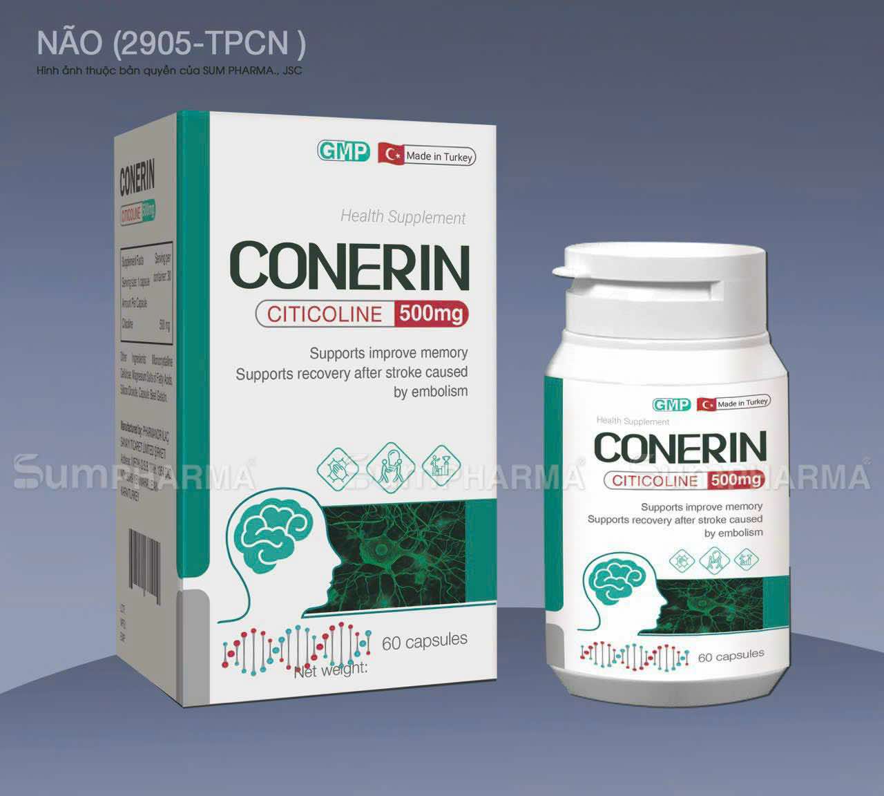 Sản phẩm bổ não - conerin